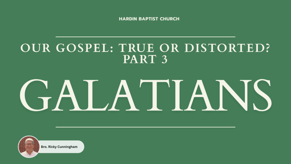 Our Gospel: True or Distorted? Part 3 Sermon Image