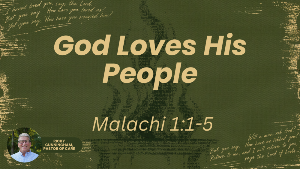 God Loves His People | Malachi 1:1-5 Image